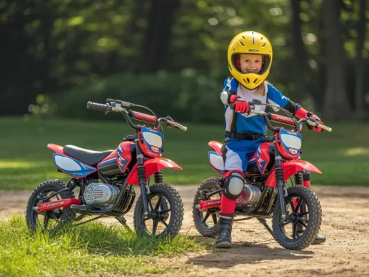 gas vs electric dirt bike for kids