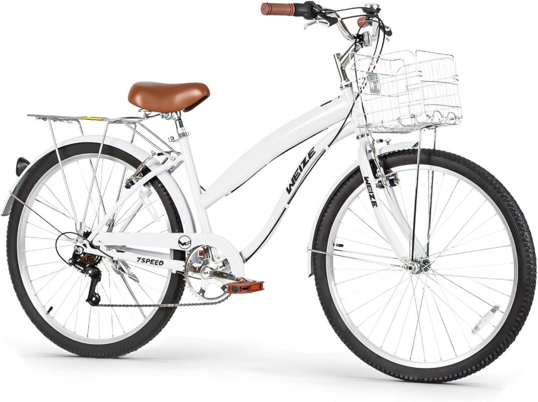 WEIZE Beach Cruiser Bike
