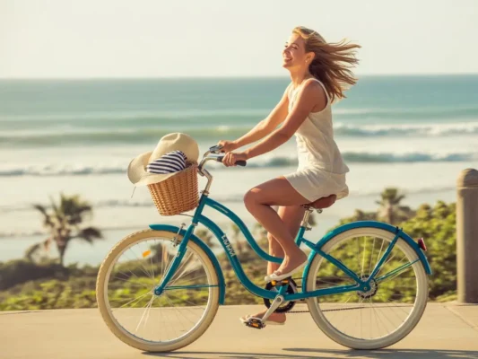 WEIZE Beach Cruiser Bike