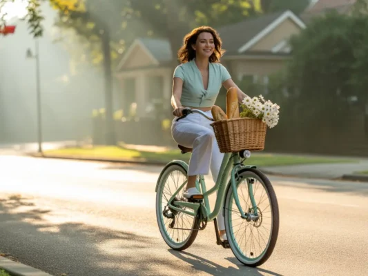 YITAHOME Beach Cruiser Bike for Women