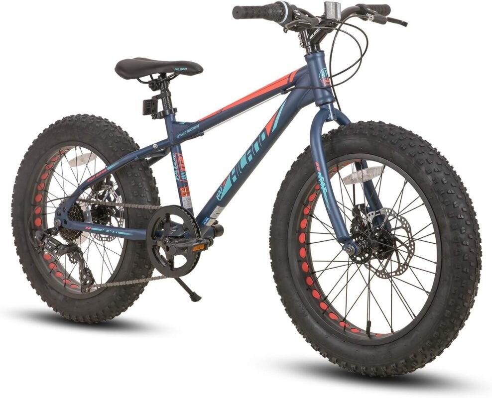 Hiland Kids Bicycles Fat Tire Mountain