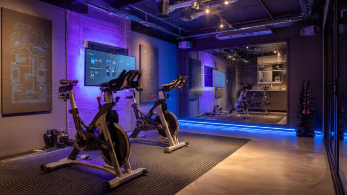 Home Cycling Studio Setup