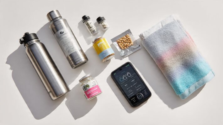 tips for drinking enough water when sweating heavily on a stationary bike